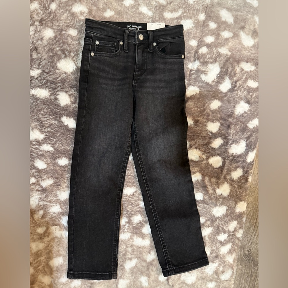 NWT little boys straight jeans